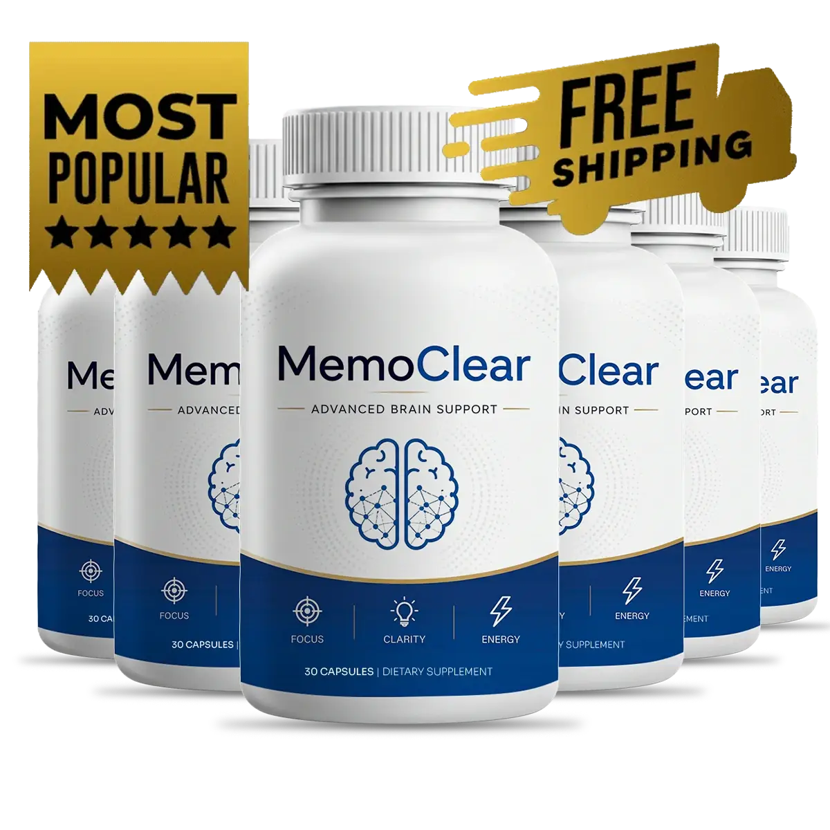 MemoClear 6 bottle best value package
